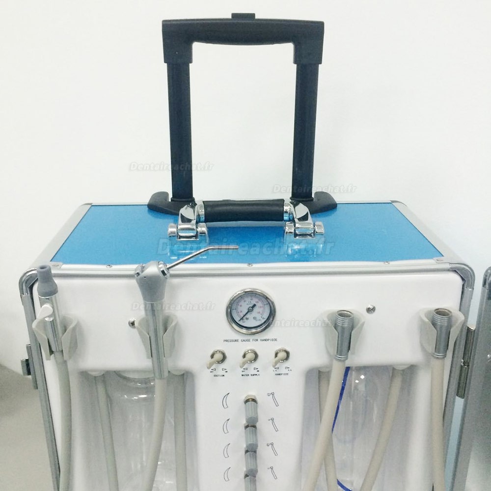 Greeloy® GU-P204S unité (cart) dentaire portable avec compresseur d'Air